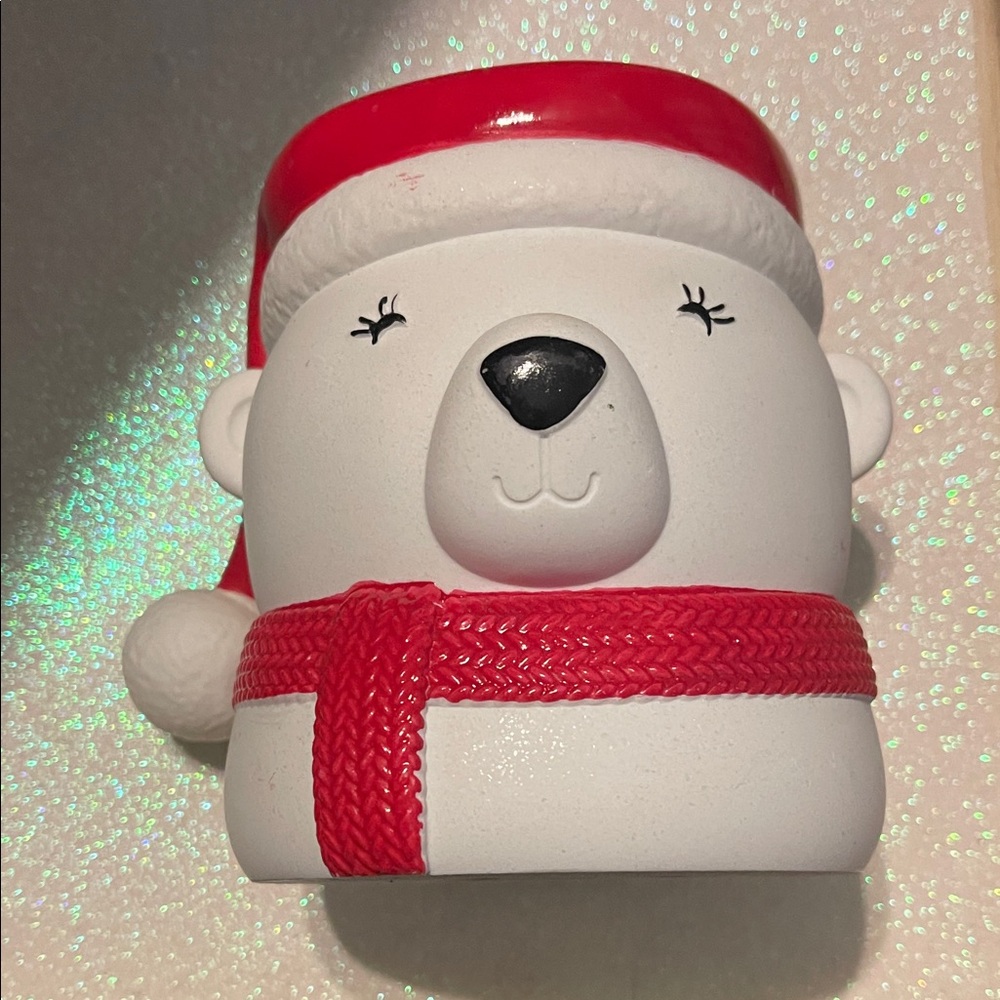 Cute Polar Bear Christmas Soap Holder - Picture 1 of 4